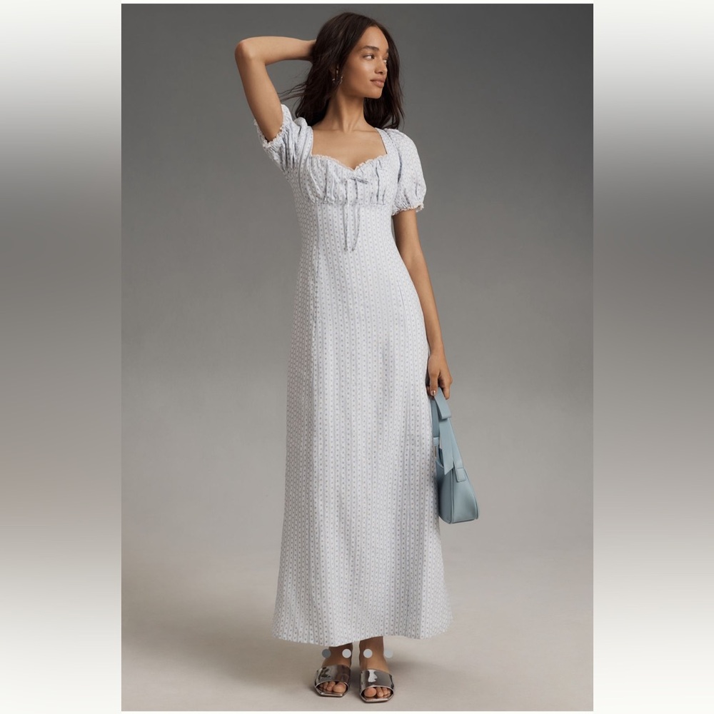 Reformation Cherise Linen Dress size 6 NWT